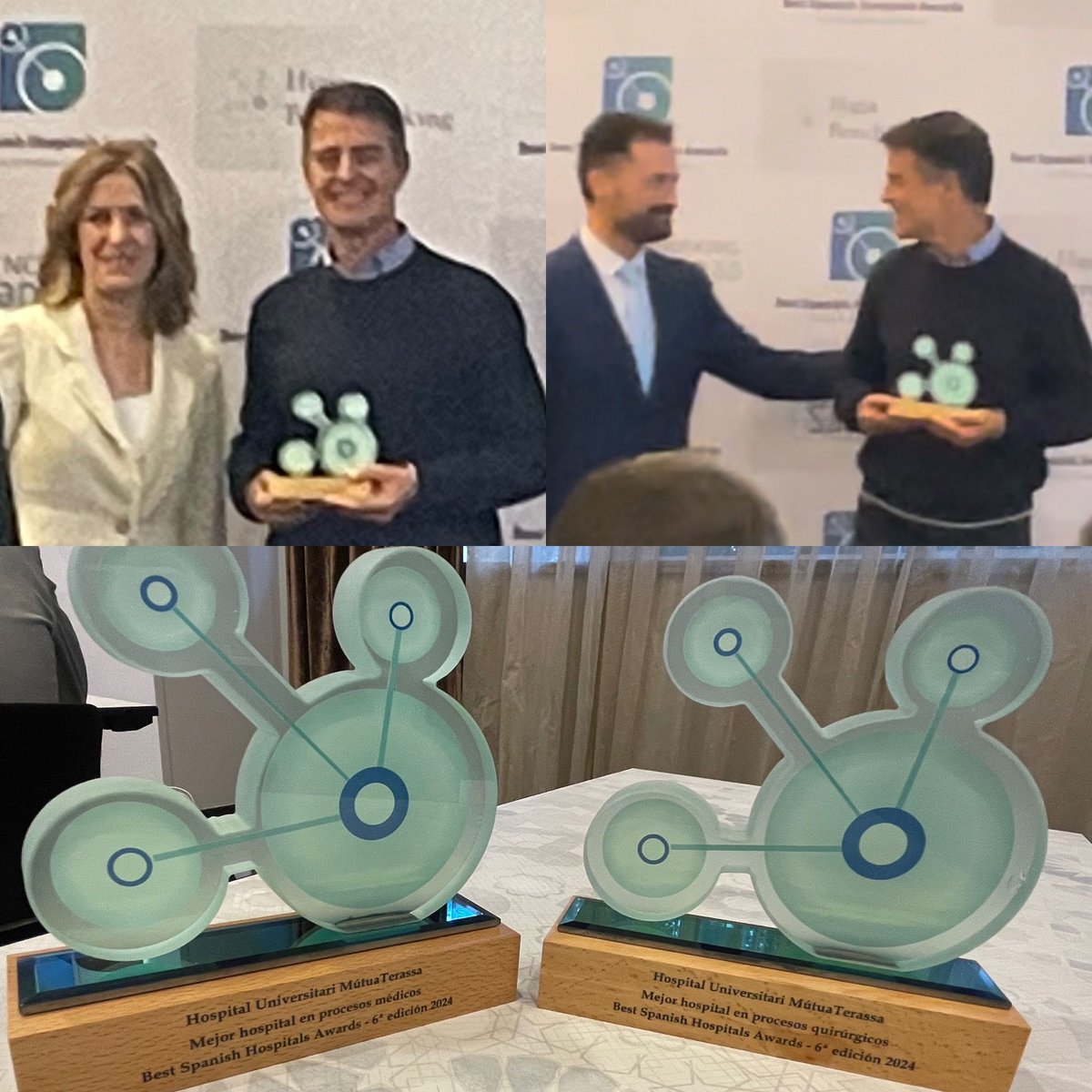 MutuaTerrassa (@mutua_terrassa) on Twitter photo L'Hospital Universitari MútuaTerrassa ha estat guardonat als "Best Hospitals Awards" 2024 a Madrid amb dos premis:
🏅 Millor hospital en processos mèdics . Premi BSH Award 2024
🏅 Millor hospital en processos quirúrgics. Premi BSH Award 2024.
<a href="/premiosbsh/">Best Spanish Hospitals Awards</a> L'Hospital Universitari MútuaTerrassa ha estat guardonat als "Best Hospitals Awards" 2024 a Madrid amb dos premis:
🏅 Millor hospital en processos mèdics . Premi BSH Award 2024
🏅 Millor hospital en processos quirúrgics. Premi BSH Award 2024.
<a href="/premiosbsh/">Best Spanish Hospitals Awards</a>