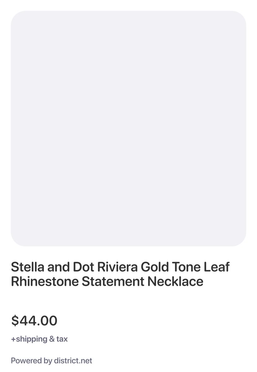 hintsofviolet's tweet image. I've always loved #stellaanddot jewelry and this one is no exception!
Stella and Dot Riviera Gold Tone Leaf Rhinestone Statement Necklace #claim 47561: Follow and reply with #claim to purchase!