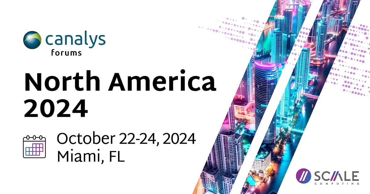 ScaleComputing's tweet image. We'll be at next weeks's @CanalysForums NA event for #channelpartners, distributors, vendors & industry leaders! Meet us there & learn how you can get a free HCI edge computing node unit when you join Scale Computing's Partner Program. #CanalysForums2024
app.canapii.com/event/north-am…