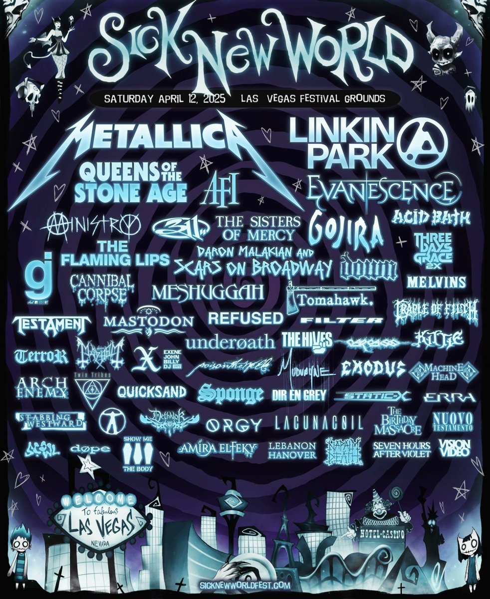 HELLLLLLL YEAH!
Let's get SICK at <a href="/snwfest/">Sick New World Fest</a> 
See y'all in VEGAS, BABY!!