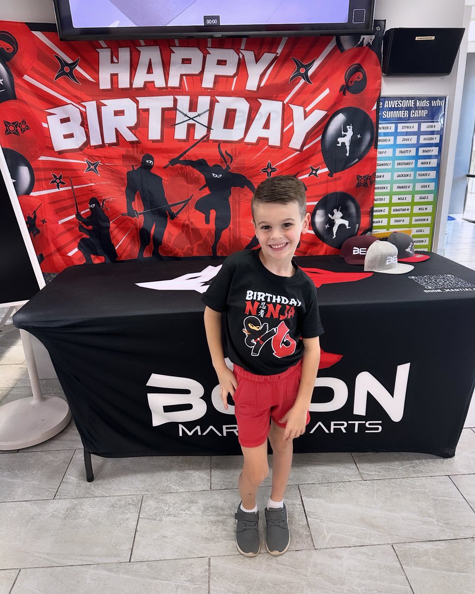 Really can’t believe our little ninja is SIX!!!! 🎉🖤🥋 The world is yours, little one. We love you so much. <a href="/PapaPlut09/">Adam Plutko</a>