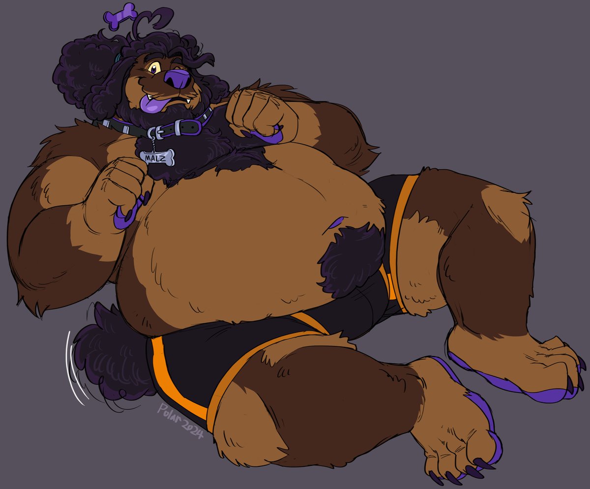 🐾SleepyMutt💤🔜FWA (@malzdude) on Twitter photo Belly Rubs?🐶
This amazing commission is from <a href="/thebluebear27/">Generic NewWave Band</a> they did such a Awesome job on it!! Belly Rubs?🐶
This amazing commission is from <a href="/thebluebear27/">Generic NewWave Band</a> they did such a Awesome job on it!!