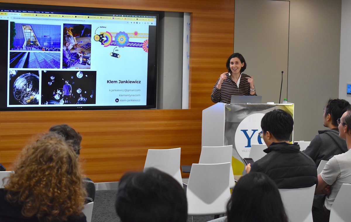 YaleQuantumInstitute (@yale_qi) on Twitter photo Last night, <a href="/klementyna_j/">Klem Jankiewicz</a> came to YQI to talk about "Visualizing Quantum" to the Yale Undergraduate Quantum Computing Club and ask the question "How visual interfaces can make quantum concepts more accessible?" quantuminstitute.yale.edu/event/yuqc-x-y… Last night, <a href="/klementyna_j/">Klem Jankiewicz</a> came to YQI to talk about "Visualizing Quantum" to the Yale Undergraduate Quantum Computing Club and ask the question "How visual interfaces can make quantum concepts more accessible?" quantuminstitute.yale.edu/event/yuqc-x-y…