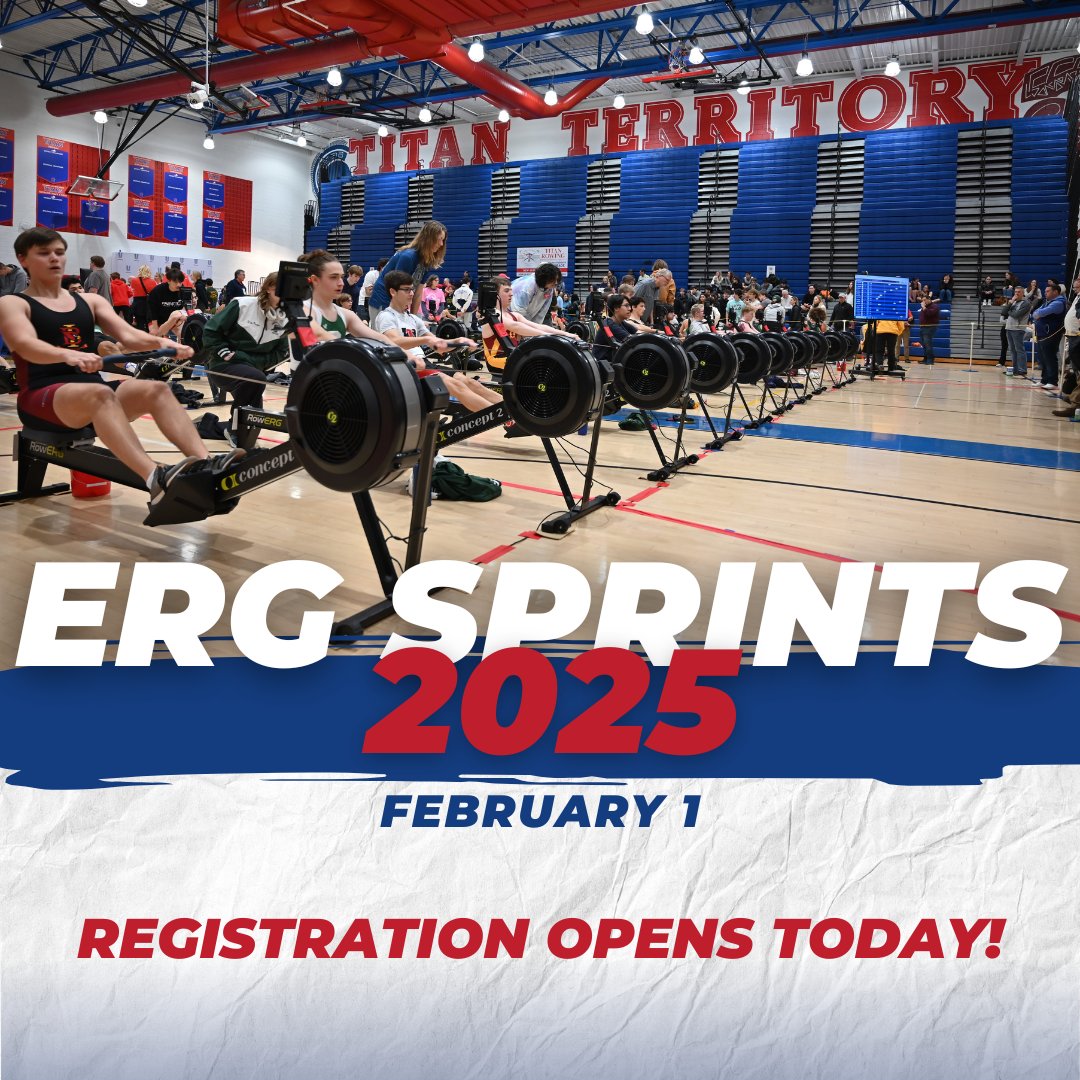 📌SAVE THE DATE! Erg Sprints on Feb. 1, 2025 and
early registration is now open at <a href="/RegattaCentral/">RegattaCentral</a>. Visit ErgSprints.com for more information.

#rowing #indoorrowing #ergsprints