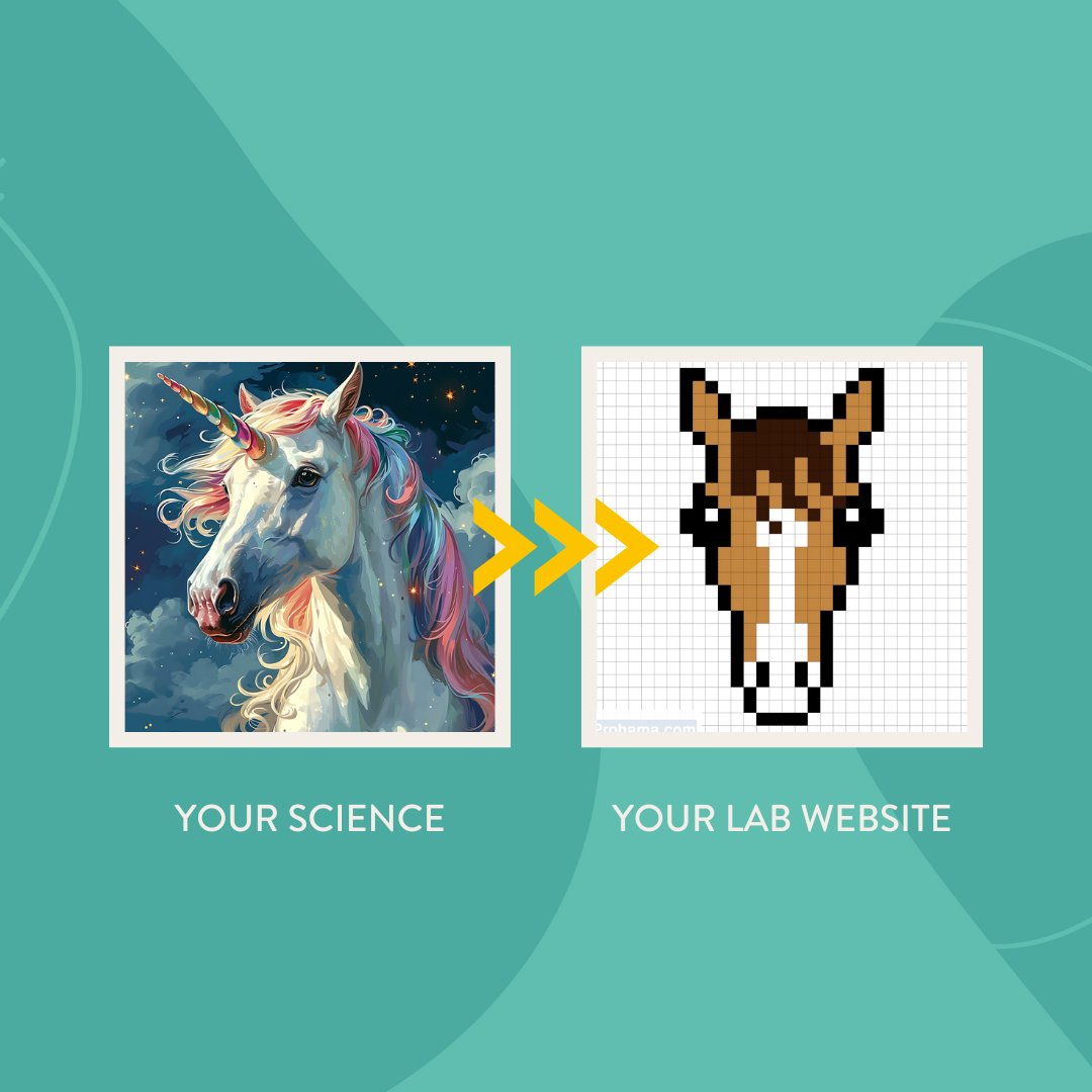 impactmedialab's tweet image. When your research is a majestic unicorn, but your lab website still looks like it&apos;s rocking dial-up 🦄 ➡️ 🖥️ 

Ready for a website as exciting as your science?
Check us out, link in bio 👆

#ScienceGlowUp #LabWebsite #UpgradeTime