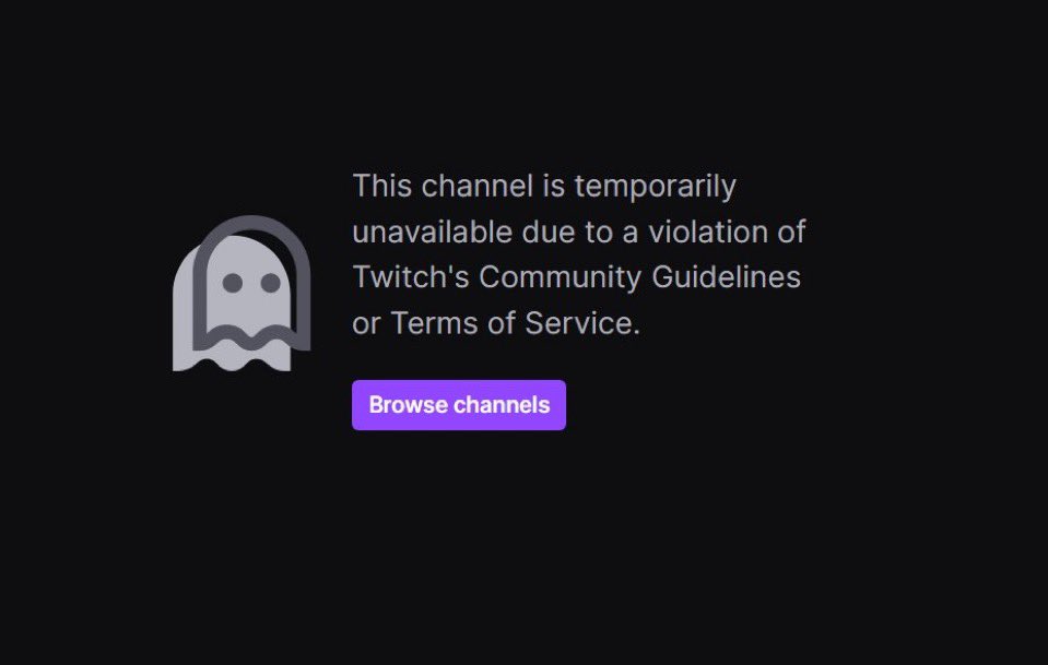 HasanabiProd's tweet image. Twitch has banned Asmongold for this