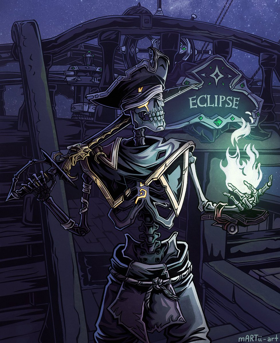 martii_art's tweet image. Beware the Captain of the eerie obsidian ship, adrift in the shadows. His presence brings despair, turning everything to nothingness! 🔥
Halloween is approaching, and this piece I made for @NSG_SilverFang captures the mood perfectly! 👻 Are you feeling the spooky vibes yet? 👀