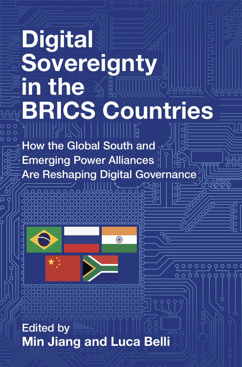 Min Jiang (@mindyjiang) on Twitter photo Excited the team that worked on “Digital Sovereignty in the BRICS Countries” finally got the book cover from Cambridge University Press design team. Included in the Communication, Society & Politics series, the book is expected to be released in Dec 2024! Excited the team that worked on “Digital Sovereignty in the BRICS Countries” finally got the book cover from Cambridge University Press design team. Included in the Communication, Society & Politics series, the book is expected to be released in Dec 2024!