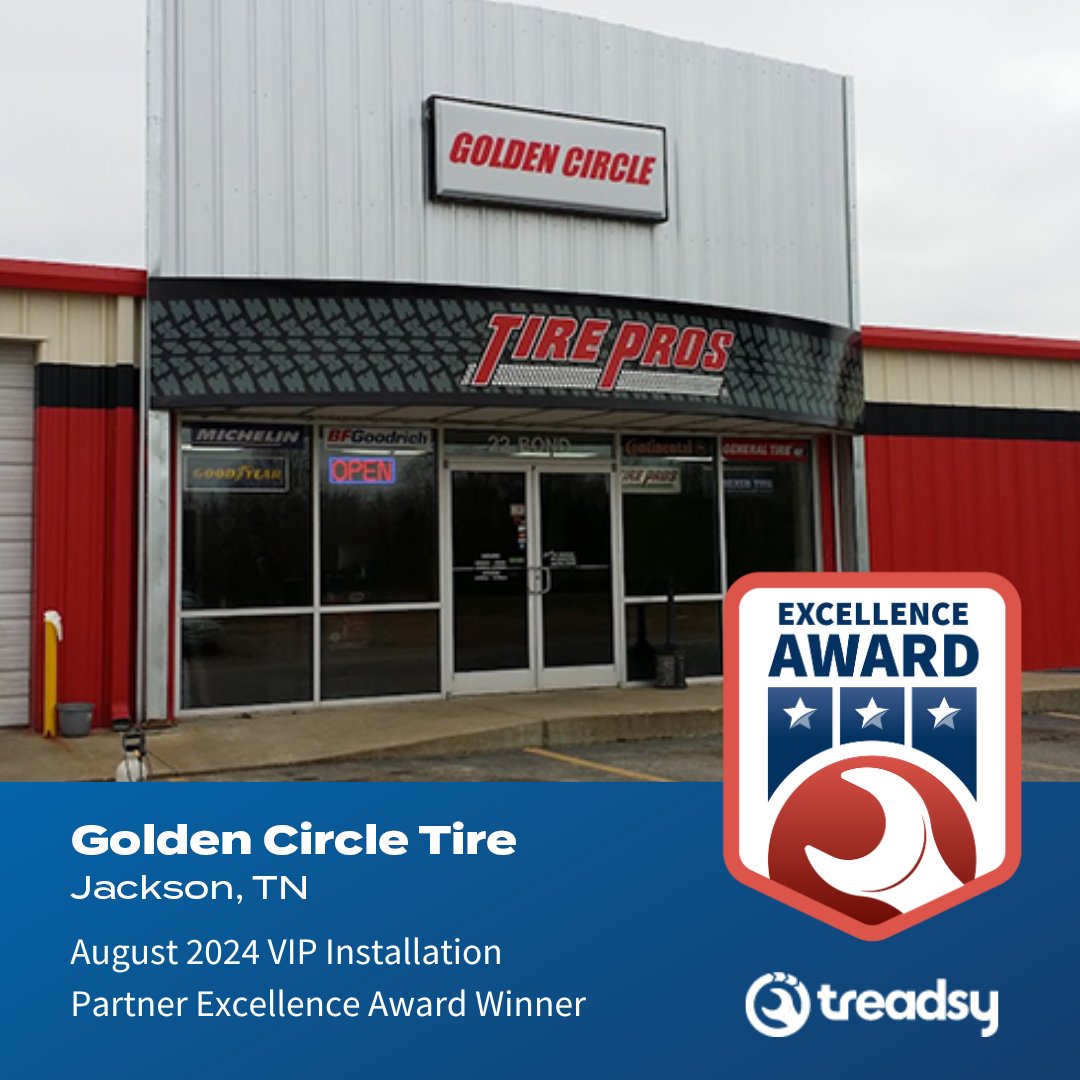 🚗🏆 Congratulations to the recent winners of the Treadsy VIP Installation Partner Excellence Award, celebrating excellence in areas like service, customer feedback, and business growth.

Learn more about the award and find your local installer here: zurl.co/8Jjv
