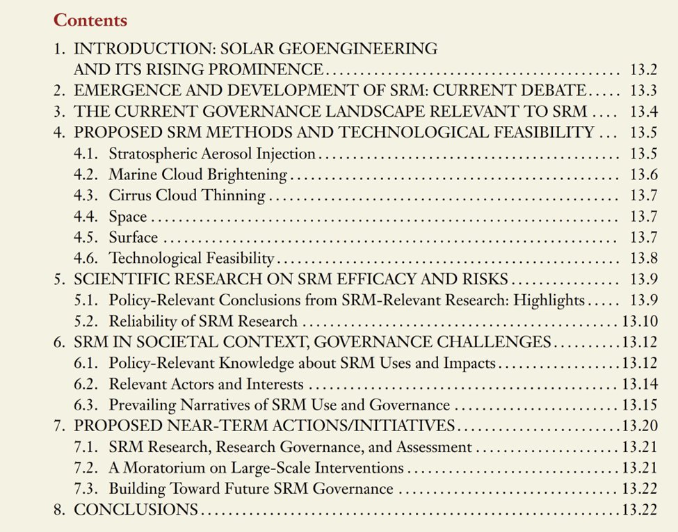 DKeithClimate's tweet image. New paper: "Solar Geoengineering: History, Methods, Governance, Prospects" by @parson_ted & me in Annual Reviews.
Full text at: davidkeith.earth/publication/so…
I am particularly proud of this paper. This thread provides some highlights:
1/8
