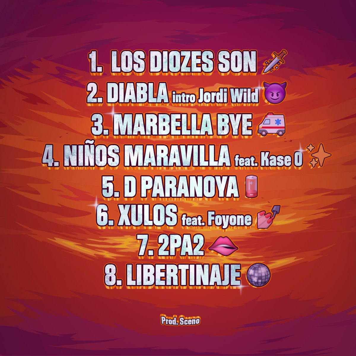 HOTEL MALIGNO 🏨

MAÑANA A LAS 20:00 ESTRENO EN TWITCH Y YOUTUBE

A LAS 00:00 EN TODAS LAS PLATAFORMAS

LOS DIOZES SON PA SIEMPRE 🙌

2024 ACABA FUERTE