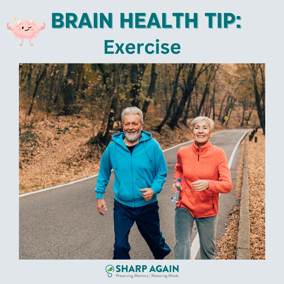 Some of the many brain benefits of regular exercise:
·  Increases brain-derived neurotrophic factor (BDNF)
·  Can support new brain cell formation
·  Improves mood
·  Promotes better sleep
·  Reduces inflammation throughout the body
For more info: youtu.be/dWaObXOMHpw