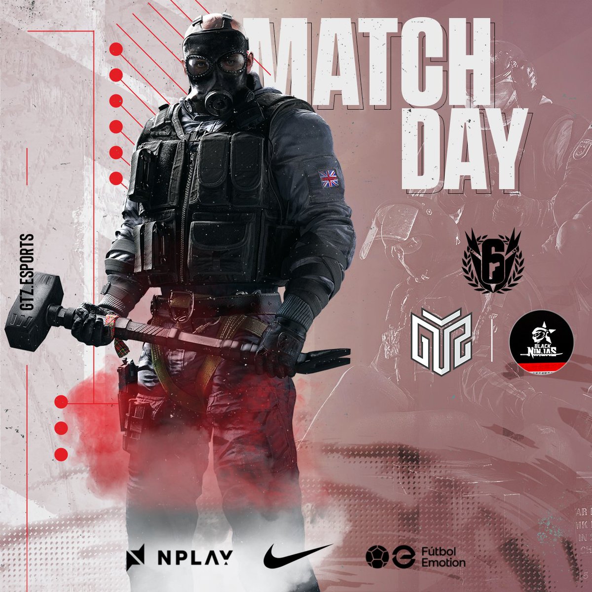 GTZEsports's tweet photo. E a ação está de volta na @CSLseries Season 3 com a nossa divisão de Rainbow Six Siege a competir nos Quartos de Final da competição 💪
🆚: #BlackNinjas
🕒: 20H BR - 00H PT
Vamos para cima 👊
#RespectAllFearNone #CSLPRO #CSL #R6ESPORTS https://t.co/tVU7QsMK04