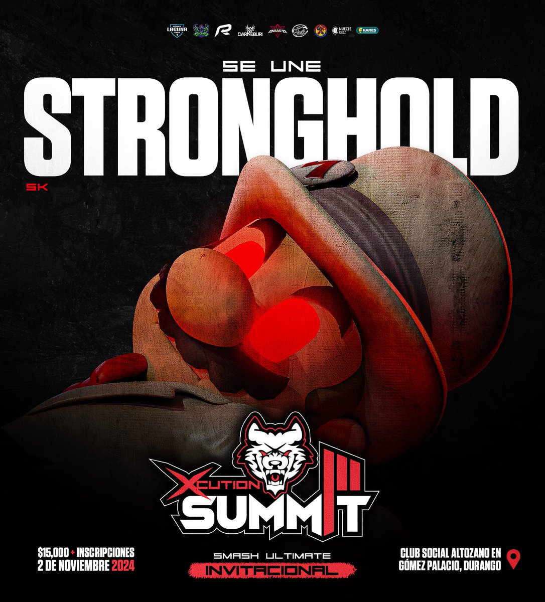 ¡Otro chihuahuense se nos une a la fiesta!

<a href="/Jona_rv/">Jona (Stronghold)</a> famoso por ser uno de los mejores marios de México, se nos une por segunda vez a XSummit y no podríamos estar mas contentos de tenerlo de nuevo en la Laguna 🥳