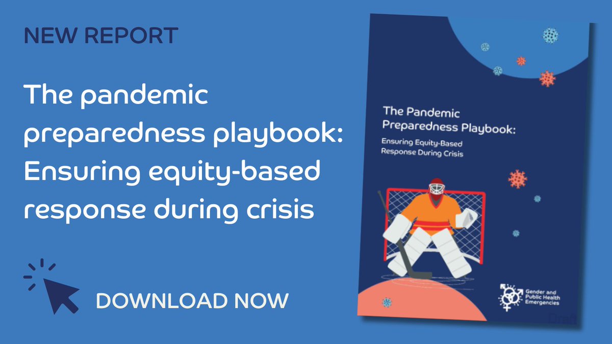 Gender and Public Health Emergencies (@gender_covid19) on Twitter photo Brilliant new pandemic preparedness playbook, from our colleagues at <a href="/SFU/">Simon Fraser University</a> now on the website: genderandcovid-19.org/resources/the-… Brilliant new pandemic preparedness playbook, from our colleagues at <a href="/SFU/">Simon Fraser University</a> now on the website: genderandcovid-19.org/resources/the-…