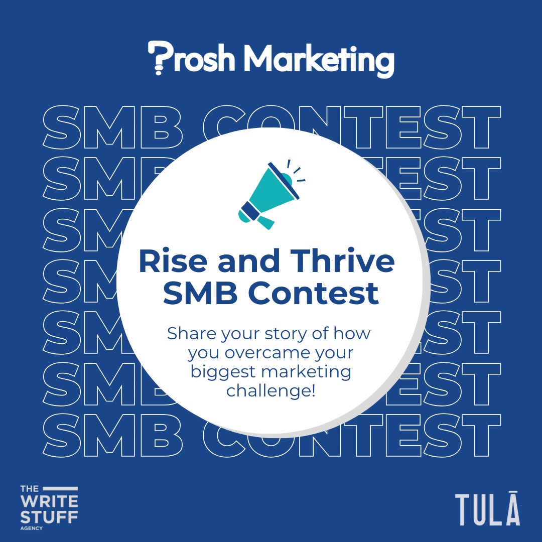 📌 Enter now and let’s make your business rise and thrive!
 👉 Link: proshmarketing.com/rise-and-thriv…
🗓️ Deadline: October 18th, 2024

#RiseAndThrive #SMBContest #SmallBusiness