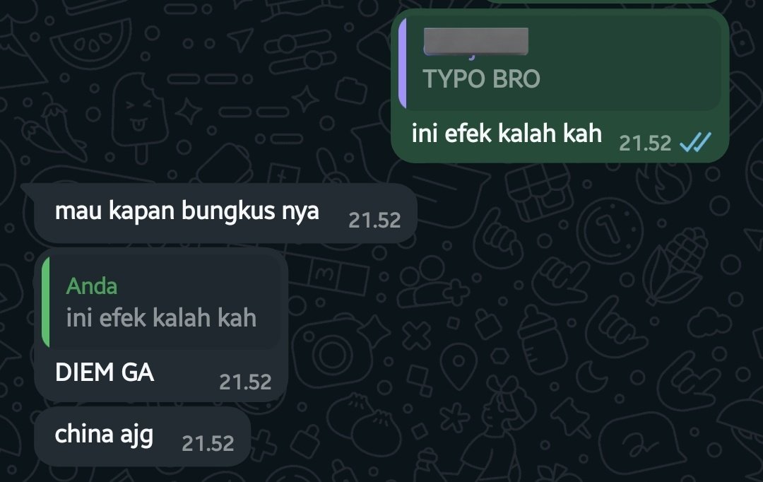 sideofseren's tweet image. para cowo emg lg mode senggol bacok gini ya?