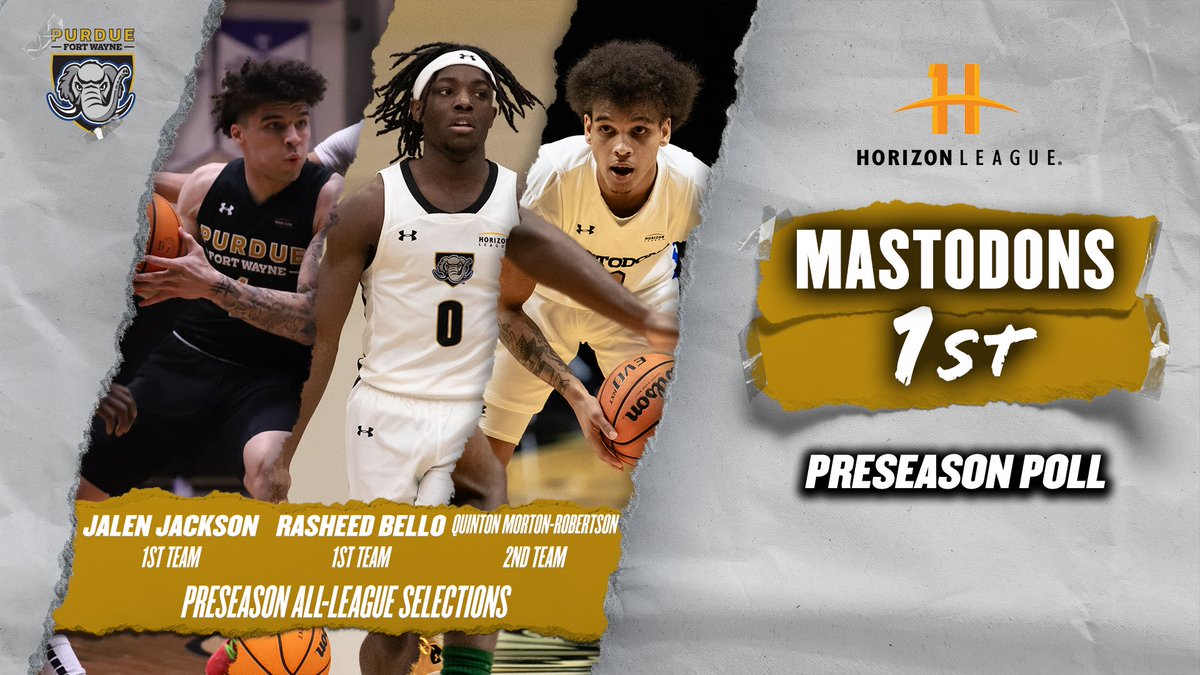 ‘Dons Earn Top Spot in #HLMBB Preseason Poll

#FeelTheRumble 

Story: gomastodons.com/news/2024/10/1…