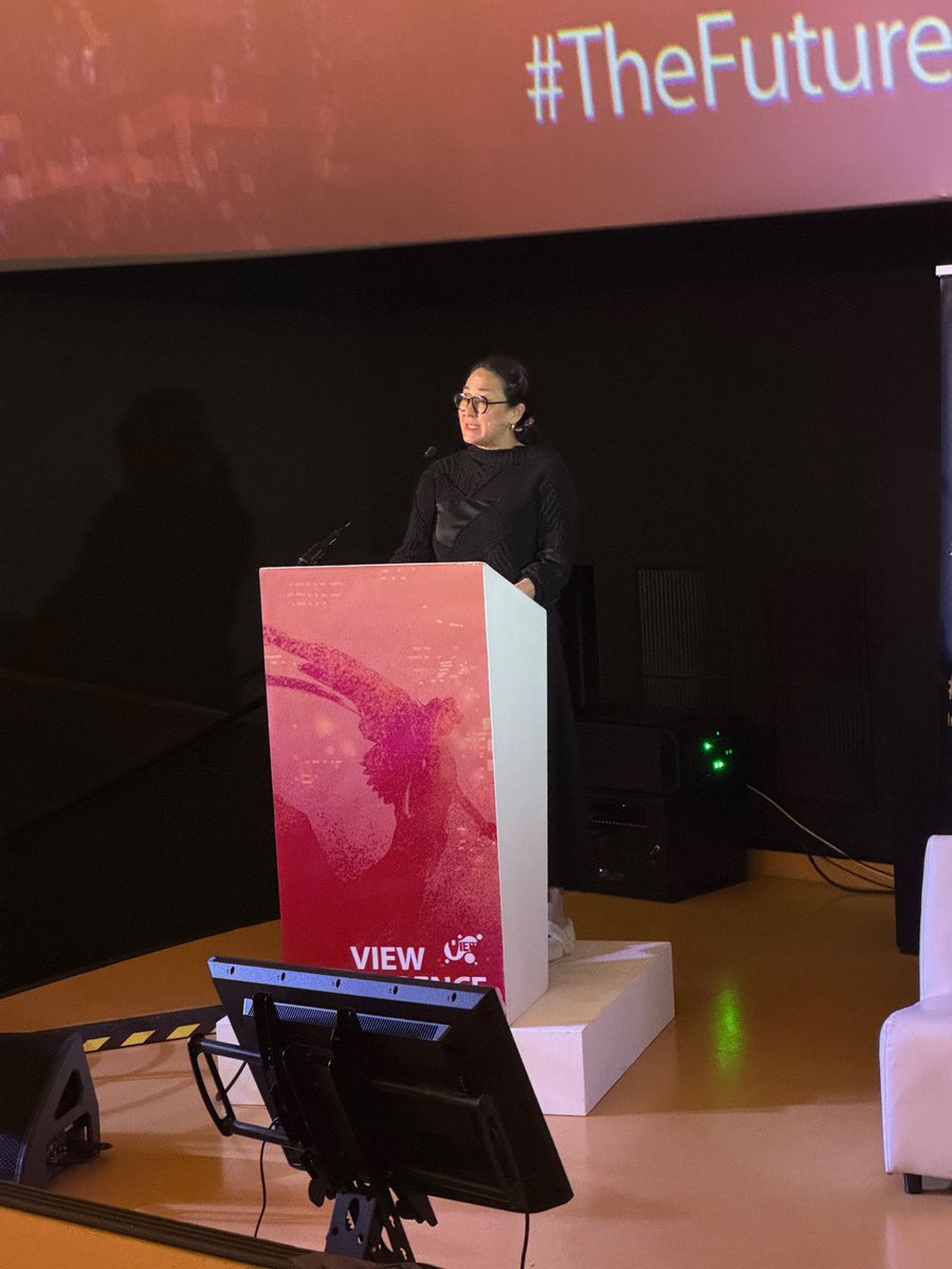 ViewConference's tweet photo. Today, we had a fantastic talk at the #viewconference: “VIEW Visionary Award 2024: #ramseynaito , President of @ParamountPics and @Nickelodeon, in Conversation with #LucaRaffaelli, journalist and essayist.”
An amazing talk! Thank you!
@to_megutierrez 
#animation #vfx #event https://t.co/SY7KA95HMQ