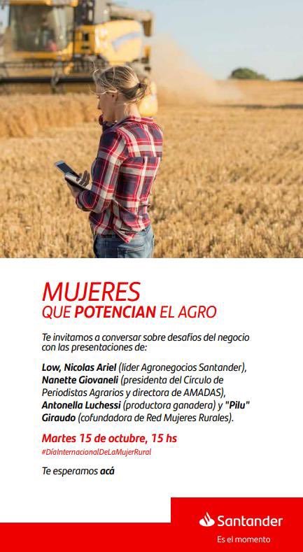 A las 15 te esperamos en este link: youtube.com/watch?v=kiWhrK…

¡Feliz día a todas las ✨Amadas✨ por el campo!