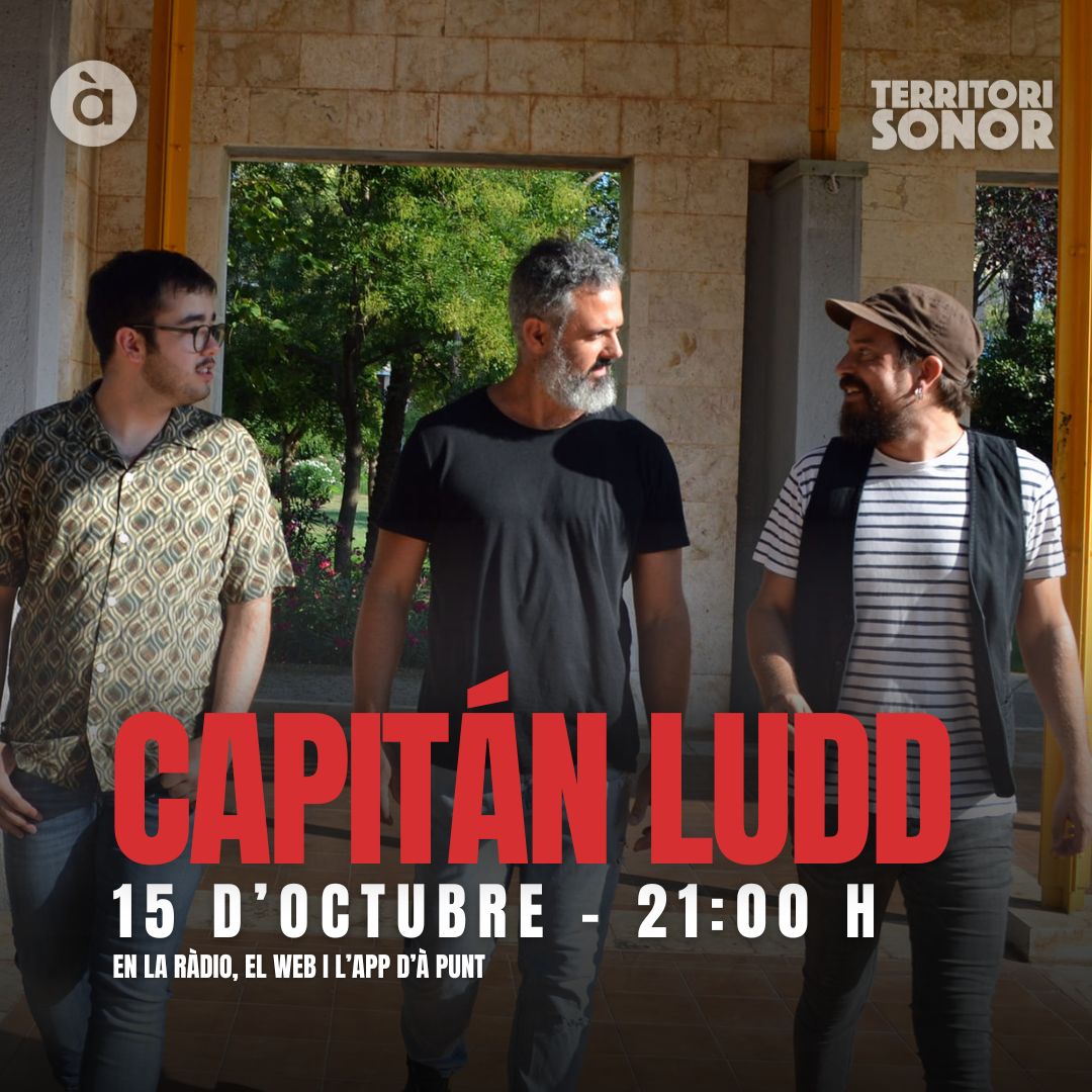 territoriAPunt's tweet photo. 🎶 Esta nit en #TerritoriSonor!

🎸 Parlarem amb @Clubdelrio  del seu pròxim concert #SonsAlBotànic.
😈 Ens visitaran #DeafDevils.
🎤 Entrevistarem #CapitánLudd.
🎙 Tindrem #Pioneres amb @montypeiro.

⏰ A les 21:00 h.
📻 @apunt_media. https://t.co/S8xJhiGbbM