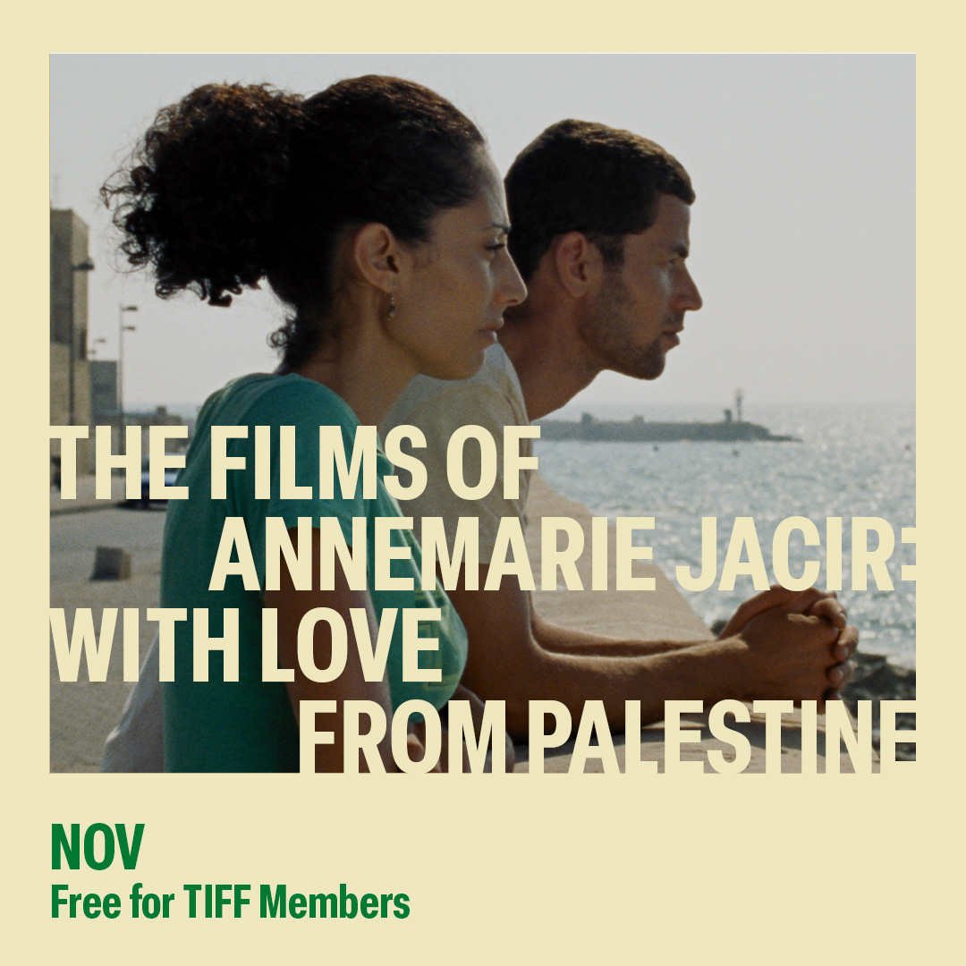 Festival alumna Annemarie Jacir returns to TIFF as we celebrate her work with The Films of Annemarie Jacir: With Love From Palestine.

Discover Jacir’s nuanced and insightful exploration of Palestinian life through films such as SALT OF THIS SEA and WHEN I SAW YOU.
