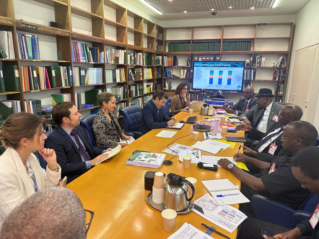Dairy Development Authority (@ddauganda) on Twitter photo Uganda team lead by Hon. MOSAI. <a href="/DrRwamiramaBK/">Hon. Rwamirama Bright Kanyontore</a> at the 2024 World Food Forum in Rome. Uganda is presenting Hand-in-Hand initiative project of <a href="/FAOUganda/">FAO in Uganda</a> where dairy sector support is key on the agenda <a href="/MpiiraSamson/">Akankiza Samson Mpiira</a> <a href="/DDAUganda/">Dairy Development Authority</a> <a href="/NAGRC_DB/">NATIONAL ANIMAL GENETIC RESOURCES CENTRE &DATABANK</a> <a href="/MAAIF_Uganda/">MAAIF 🇺🇬</a> <a href="/PS_MAAIF/">Maj. Gen. (Rtd) David Kasura-Kyomukama</a> Uganda team lead by Hon. MOSAI. <a href="/DrRwamiramaBK/">Hon. Rwamirama Bright Kanyontore</a> at the 2024 World Food Forum in Rome. Uganda is presenting Hand-in-Hand initiative project of <a href="/FAOUganda/">FAO in Uganda</a> where dairy sector support is key on the agenda <a href="/MpiiraSamson/">Akankiza Samson Mpiira</a> <a href="/DDAUganda/">Dairy Development Authority</a> <a href="/NAGRC_DB/">NATIONAL ANIMAL GENETIC RESOURCES CENTRE &DATABANK</a> <a href="/MAAIF_Uganda/">MAAIF 🇺🇬</a> <a href="/PS_MAAIF/">Maj. Gen. (Rtd) David Kasura-Kyomukama</a>