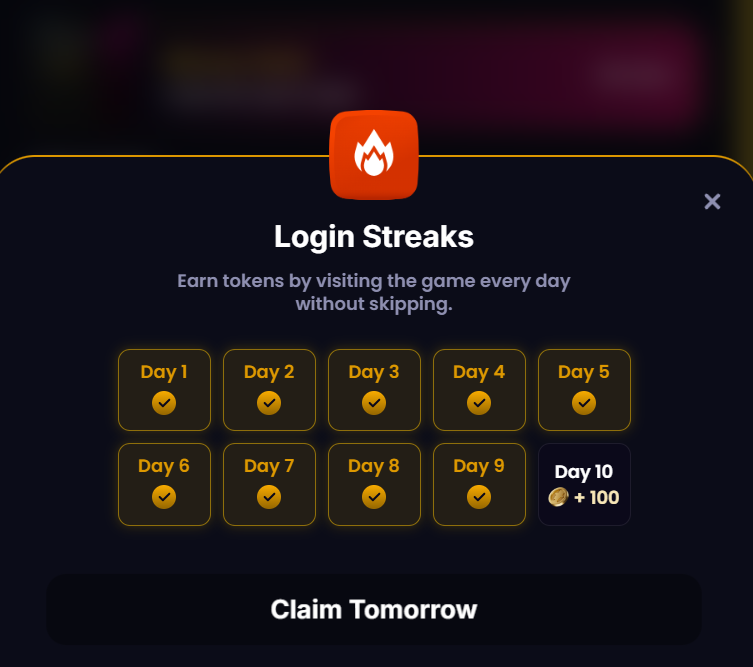 jacktokencom's tweet image. That sweet feeling when you are closing in on a 10-day streak 💛
bit.ly/playjacktoken
Drop your streaks, we might have some gifts for you 🎁