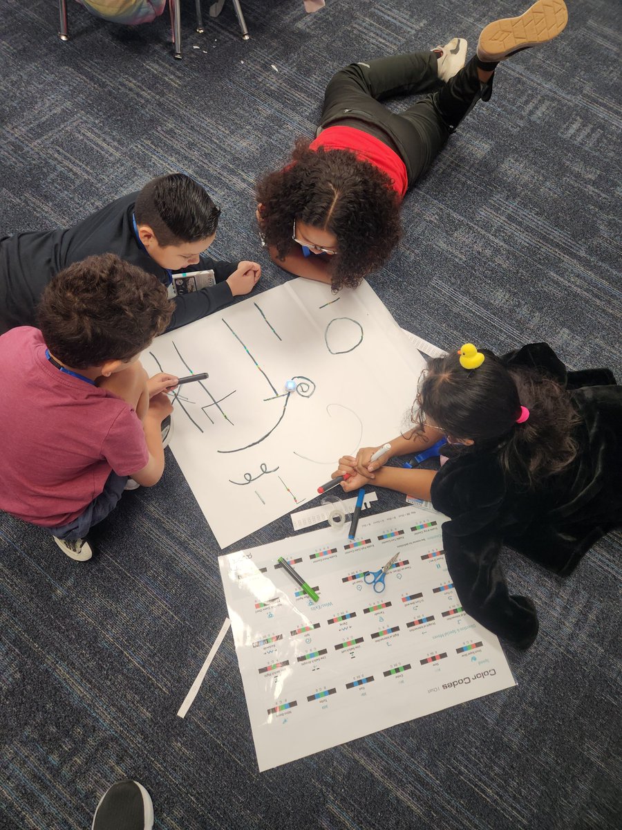 I loved watching this group watch Bit follow their carefuly crafted code. It had all the hallmarks of parents closely monitoring their child's first steps!
#USEstallions