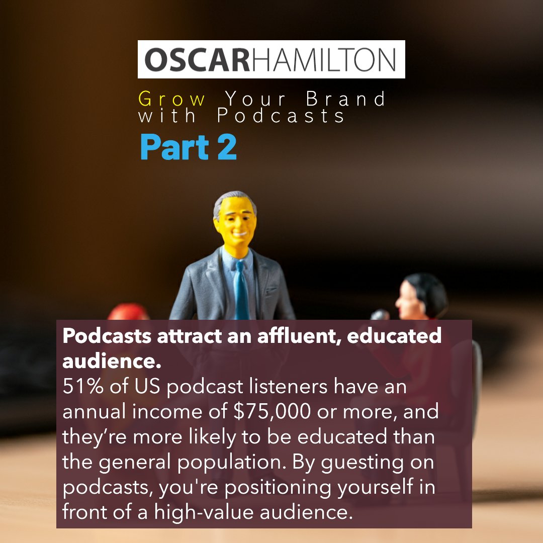 oscarhamiltonx's tweet image. 🎙️ Want to be seen as the go-to expert in your field? Podcasts are your ticket to building credibility and establishing authority. 

oscarhamilton.com

#ExpertAuthority #PodcastGuesting #BrandLeadership #OscarHamilton #IndustryExpert #CareerAdvancement
