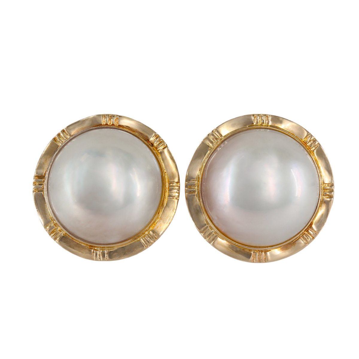 777Jewelry's tweet photo. ✨ 14K Yellow Gold Mabe Button Pearl Stud Earrings for timeless elegance. Price: $769.99. Free US shipping! #777jewelry #etsyshop #PearlEarrings https://t.co/QbhZPOnv8G
