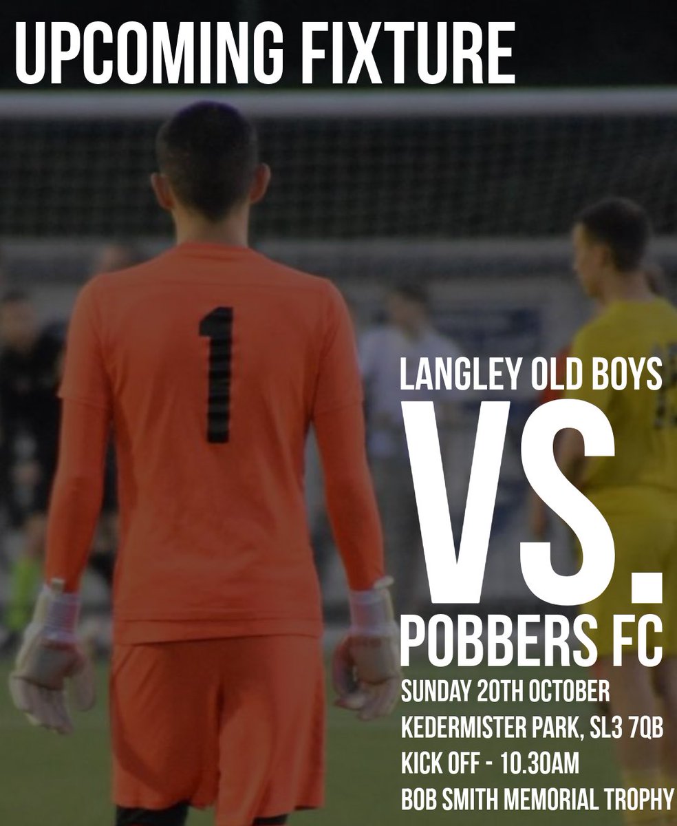 The cup games keep coming as this week we come up against a good Langley Old Boys side 

Plenty of positives to take from the second half last week so the lads will be looking to push on and keep our name in the hat for another trophy 

#UpThePobbers