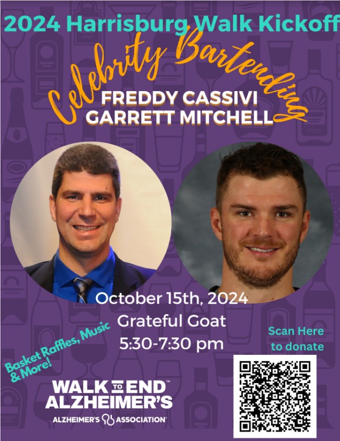Cool event in Central PA that my former broadcast partner Freddy Cassivi and my current broadcaster partner <a href="/Mitchy1_0/">Garrett Mitchell</a> are taking part in tonight. Great cause, stop by if you can to see a few local hockey legends!