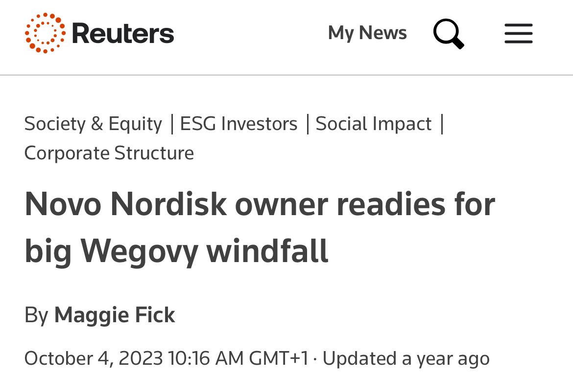 evolvepolitics's tweet photo. Since 2022, Kasim Kutay has donated a total of £50k to the Labour Party.

Kasim Kutay is CEO of Novo Holdings.

Novo Holdings own controlling stakes in weight loss drugs Ozempic and Wegovy.

Today: Labour plan to force weight loss jabs on the unemployed.

The corruption stinks. https://t.co/Bk8FpXmKeA