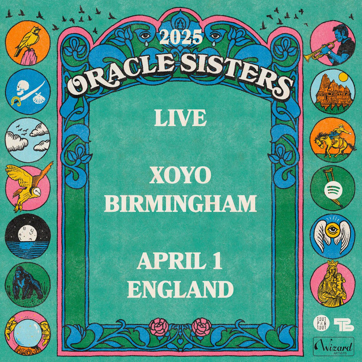 This Is Tmrw (@thisistmrw) on Twitter photo NEW SHOW: Conjuring the sounds of 2010s indie folk and slightly otherworldly, dreamy psych, we're delighted to have <a href="/leoraclesisters/">oraclesisters</a> perform live at <a href="/XOYOBirmingham/">XOYO BIRMINGHAM</a> on Tuesday, April 1st 🌟
Set your alarms - tickets on sale Friday at 10AM! ⏰
skiddle.com/e/40149560 NEW SHOW: Conjuring the sounds of 2010s indie folk and slightly otherworldly, dreamy psych, we're delighted to have <a href="/leoraclesisters/">oraclesisters</a> perform live at <a href="/XOYOBirmingham/">XOYO BIRMINGHAM</a> on Tuesday, April 1st 🌟
Set your alarms - tickets on sale Friday at 10AM! ⏰
skiddle.com/e/40149560