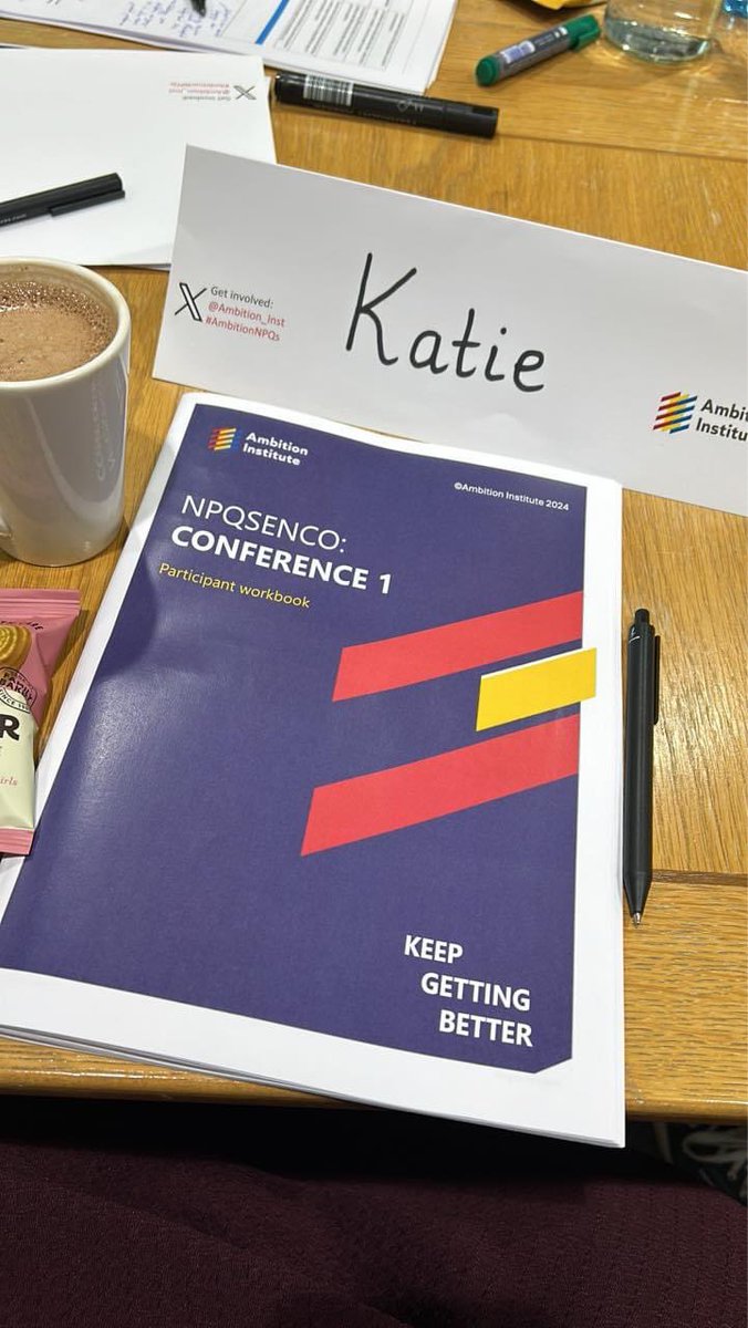 katiemcteaches's tweet image. I passed my NPQSL in 2023 and now I’m doing a second one. Both with @Ambition_Inst because their PD is some of the best I’ve ever done.

@advschools @qpacademy 

#keepgettingbetter #AmbitionNPQs #NPQSENCO