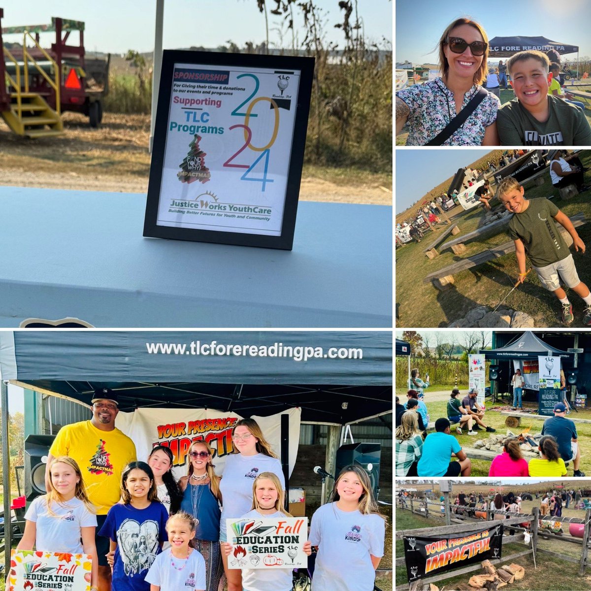 TLC Fore Reading PA hosted their Fall Education Series at Duncan's Corn Maze. Youth &amp; their families were provided w/ fun, food, music &amp; celebrations. Thank you, Tillman Sims &amp; TLC Fore Reading PA, for all you do in our community, w/ our youth &amp; families and for our partnership!