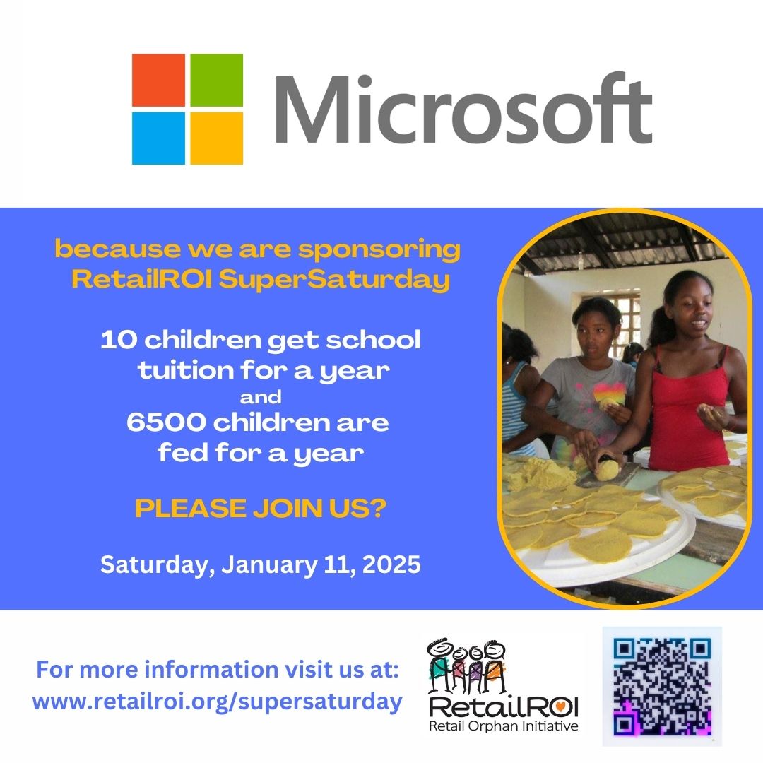 📆 Mark Saturday, January 11, 2025 for <a href="/RetailROI/">RetailROI</a>  #RetailROISupersaturday before <a href="/NRFnews/">National Retail Federation</a> 2025!
Join us for a day of le

Learn about &amp; impact #RetailROI. Donations not solicited at the event. Retailers are free, non-retailers  limited. 

Register here: lnkd.in/ggi6knHy