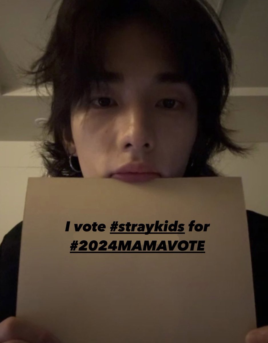 I vote #straykids for #2024MAMAVOTE

1 RT = 1 VOTE