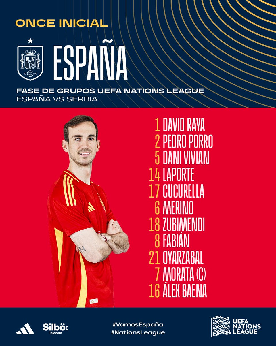 Selección Española Masculina de Fútbol tweet media