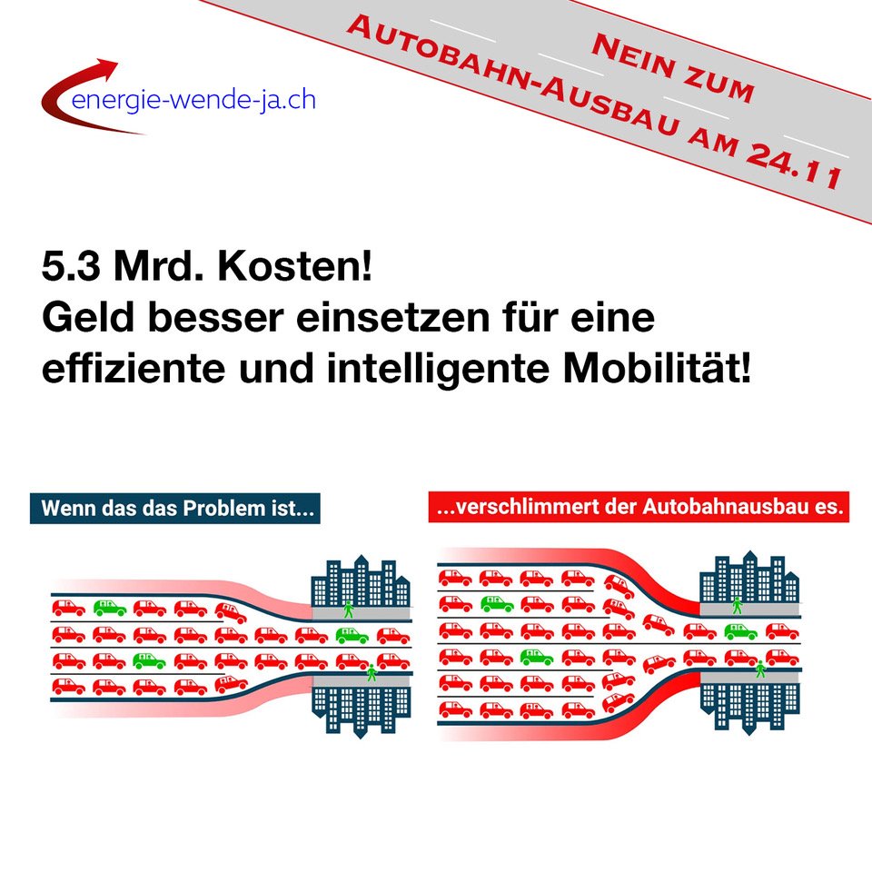 NEIN zum Autobahn-Ausbau!