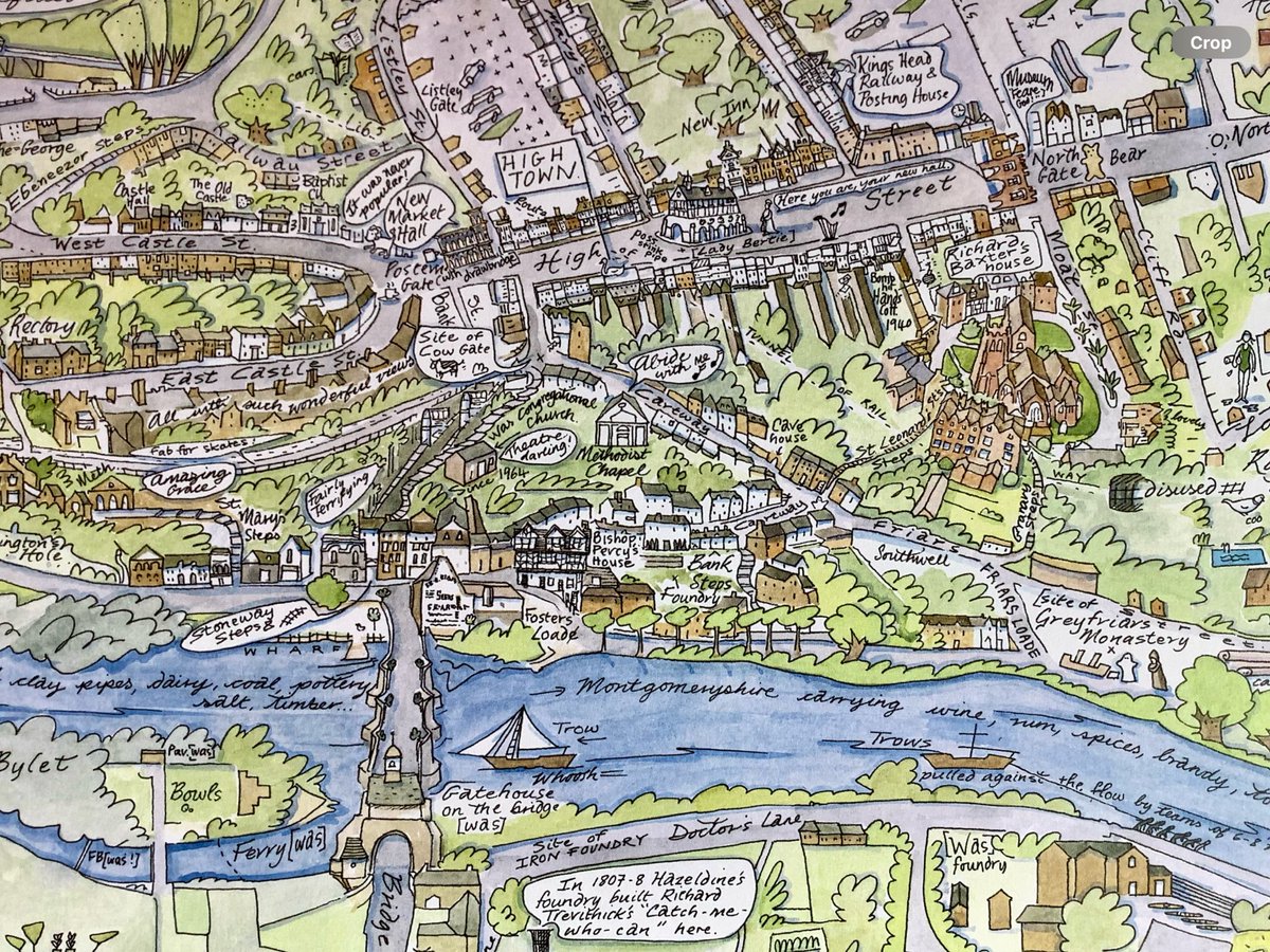 I’m looking forward to Chetton's Christmas fair! 🥳I’m bringing my new map of #bridgnorth amongst other goodies! 🗺️ Chetton is under the duck, more or less, by Chelmarsh on the map! 🦆 Sat 2nd Nov! 📔 🛍️ 🎄 I look forward to seeing you there! 😁