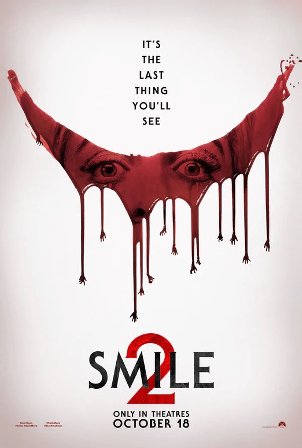 Are you ready to Smile? We are giving away passes to an early screening of Smile 2 tonight! Once you see it, it’s to late… #SmileMovie <a href="/SmileMovie/">Smile Movie</a> 

Visit gofobo.com/screenings/mov… for your chance to attend. Code HHNSMILE to redeem. 

Movie Overview:

About to embark on a new