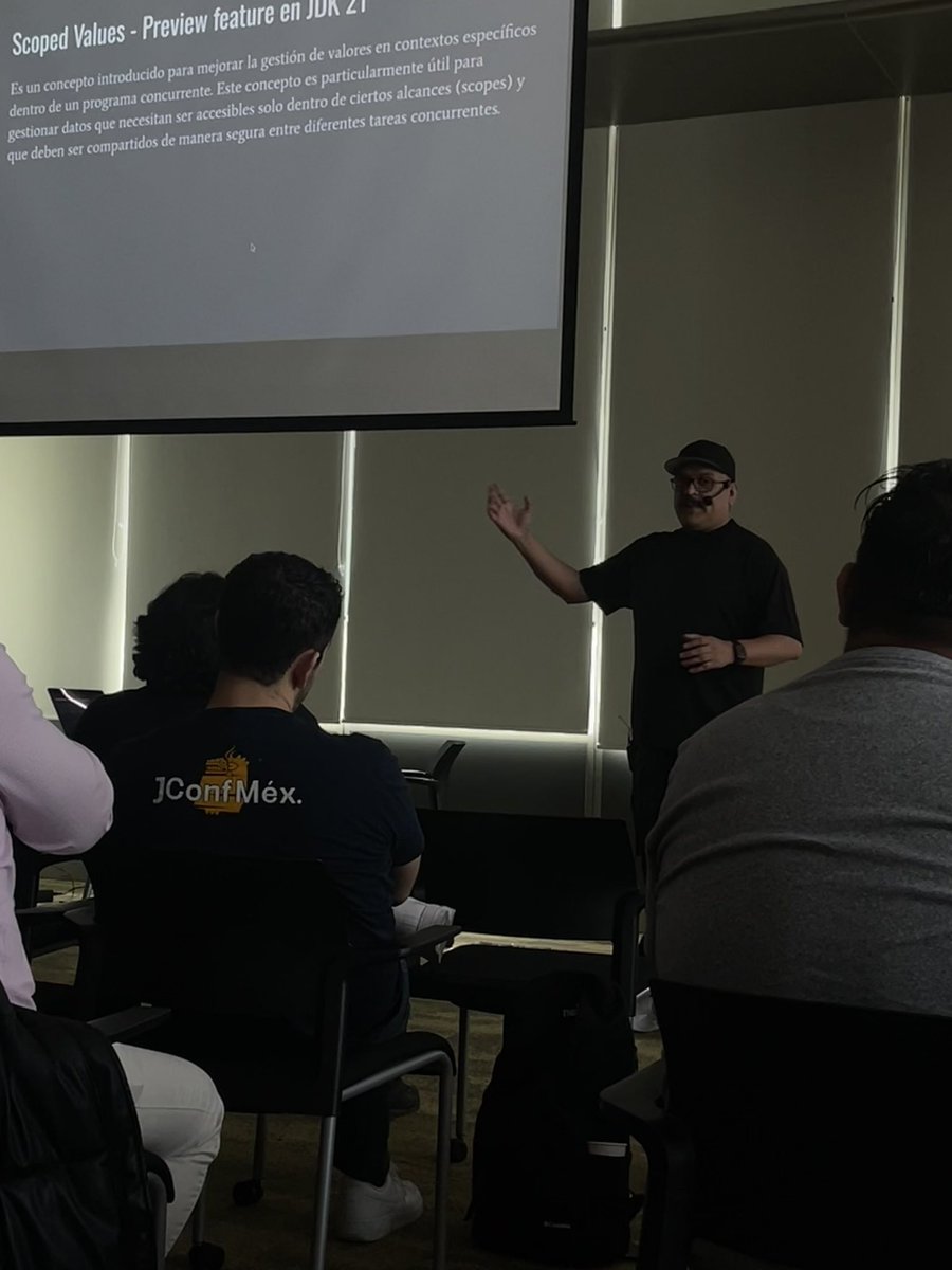 domix's tweet image. Les comparto el material de la charla en el pasado Java (Community) Day.

Aquí el deck usado: bit.ly/4cVssfj
El código usado: bit.ly/4cVsuDX
La grabación en YouTube: bit.ly/40crfNo

#java #loom #structuredconcurrency #jconf #javaday #guadalajara #jug