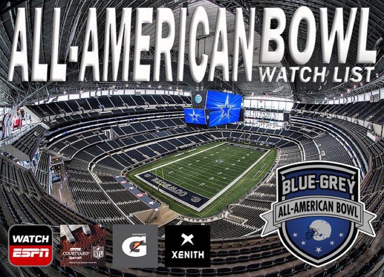 Thankful for the opportunity to possibly be invited to the All American Bowl. <a href="/BlueGreyFB/">Blue-Grey All-American Bowl</a>