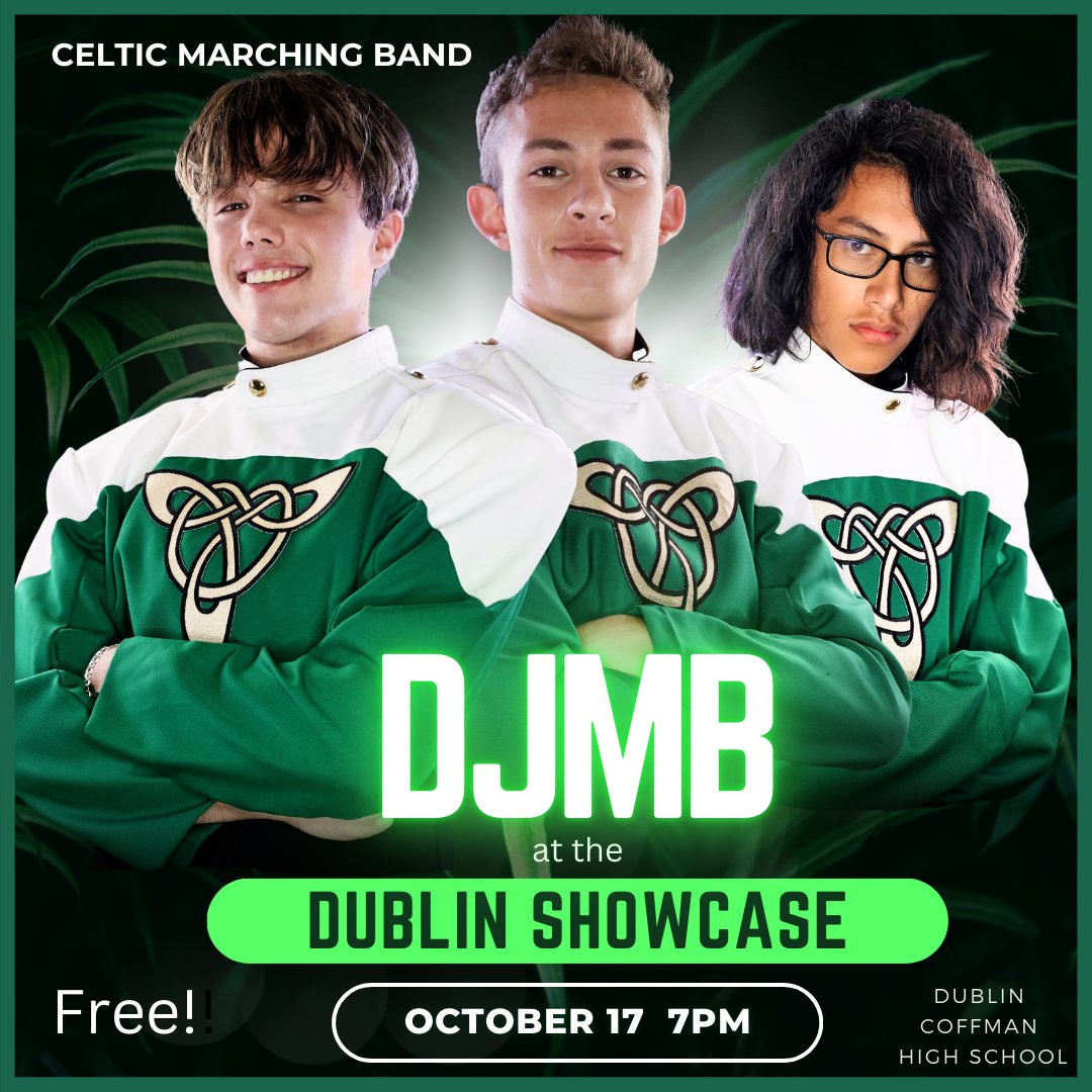 exit57studio's tweet photo. Looking for something cool to do on Thurs. night in Dublin, OH? Come by Coffman High School at 7pm and watch all 3 Dublin High School bands perform! I'm a bit partial to the Jerome Band, but drop by and cheer with me for all 3 bands. Did I mention it's free? 
#exit57studio https://t.co/RUjZiykrEj