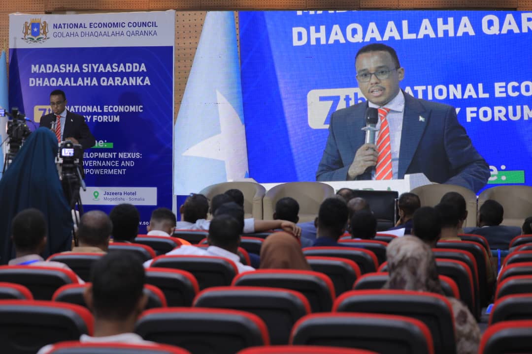 I am honored to deliver a keynote address at the 7th National Economic Policy Forum. As we work towards economic progress, fostering inclusive growth that empowers our workforce and strengthens social resilience is crucial. #Somalia