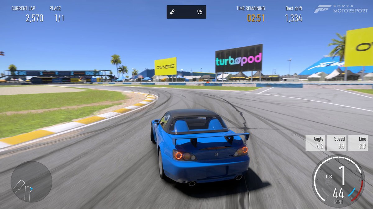 ForzaMotorsport's tweet image. Get sideways! Drift is now a Game Type option in Free Play and Private Multiplayer. This includes a new Best Drift scoring option for the highest single continuous drift score in addition to Best Lap and Total Score. 

What’s your highest drift score so far in #ForzaMotorsport?