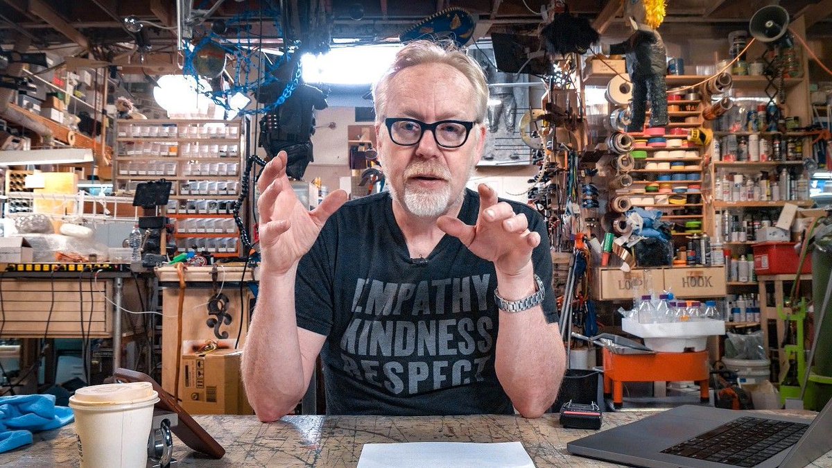 NEW! Is Adam Savage Sad Letting Stuff Go? m.youtube.com/watch?v=7boN6d…