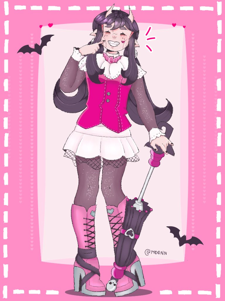 Talking_Moonn's tweet photo. 💕💗🦇
Me inspirei na skin maravilhosa do @wallacoty para fazer a f!Myn draculaura!!
Sigam lá :D

♡ @mynluvsx 
#fsmp #froggsmp https://t.co/1uIdtoPHg1